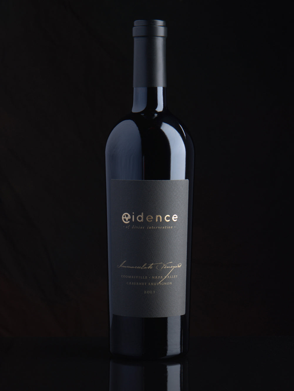 Evidence - of divine intervention - 2021 Coombsville Cabernet