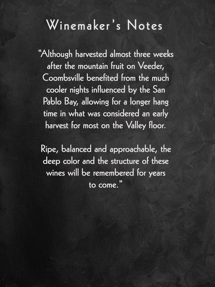 Evidence <br> ~ of divine intervention ~ <br> 2022 Coombsville Cabernet Sauvignon (Copy)