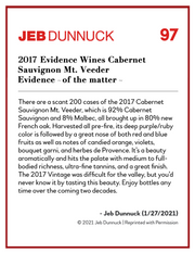 Evidence Wines<br>Mt. Veeder Cabernet Vertical Selection