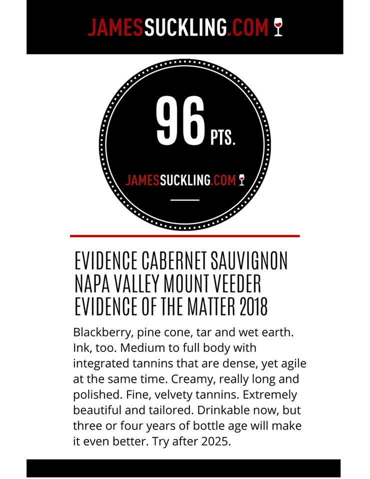 Evidence Wines<br>Mt. Veeder Cabernet Vertical Selection